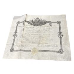 Diplome - Ordre Royal de la Légion d'Honneur - Chevalier 