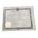 Diplome de Bachelier es lettres - Empire français - 1868