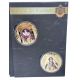 Médaille - Liberté - Coffret 4 Médailles - Collection Napoléon Bonaparte - couleur et insert swarovski - 70mm