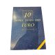 Coffret 20 Médailles - 10 ans euro 2012 - cuivre argenté et doré avec insert brillant