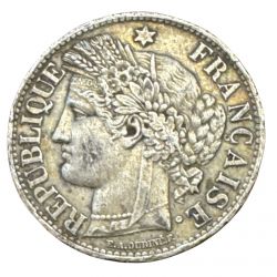 Cérès - 2 Francs - 1871 A Paris - avec légende - grand A - TB+
