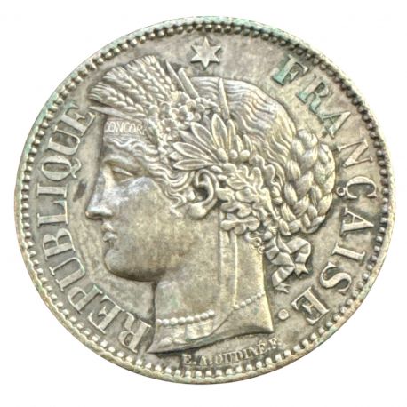 Cérès - 2 Francs - 1870 A Paris - avec légende - TTB+/SUP