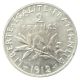 2 Francs Semeuse - 1912 - argent - TTB