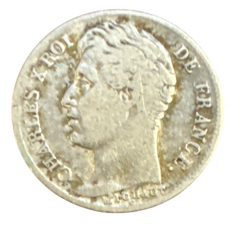 1/2 Franc Charles X - 1827 W Lille - TB