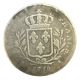 5 Francs Louis XVIII - 1814 L Bayonne - Buste habillé - B/B+