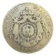 5 Francs Napoléon III - 1856 BB Strasbourg - Tête nue - B+