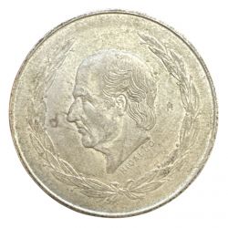 Mexique - 5 Pesos 1953 - argent - TTB