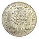 Mexique - 5 Pesos 1953 - argent - TTB