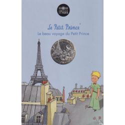 10 Euro 2016 - Le Petit Prince - N°17/24 - en terrasse à Paris - le beau voyage du Petit prince - argent