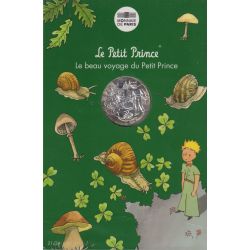 10 Euro 2016 - Le Petit Prince - N°21/24 - à la campagne - le beau voyage du Petit prince - argent