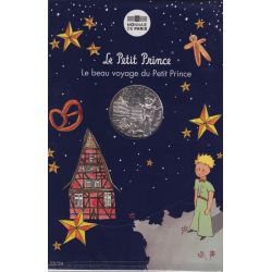 10 Euro 2016 - Le Petit Prince - N°23/24 - marché de noel - le beau voyage du Petit prince - argent