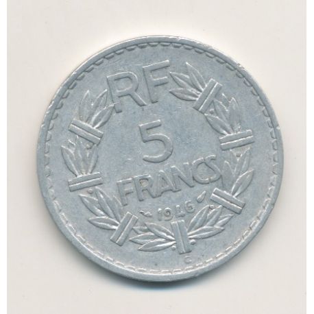 5 Francs Lavrillier - 1946 C