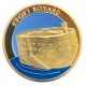 Dept17 - Fort boyard et tigre - Souvenirs et patrimoine - 34mm