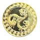 Medaille - Bretagne - Triskell - eau terre et feu - en couleur