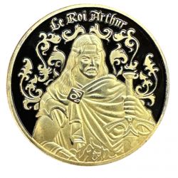 Médaille - Le roi Arthur - Souvenirs et patrimoine - 34mm