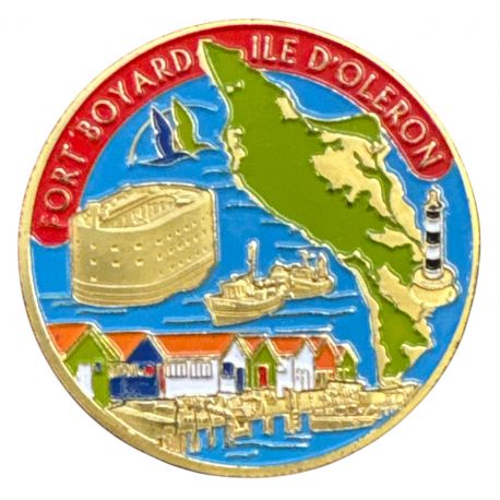 Dept17 - Fort boyard et iel d'oleron - Souvenirs et patrimoine - 34mm