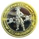Médaille - Pirate à l'abordage - 33mm