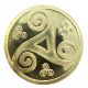 Medaille - Breizh Bretagne - Triskell - en couleur