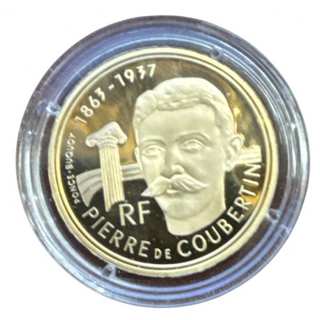500 Francs 1992 Albertville - 1991 - Or 17g - Belle épreuve - FDC
