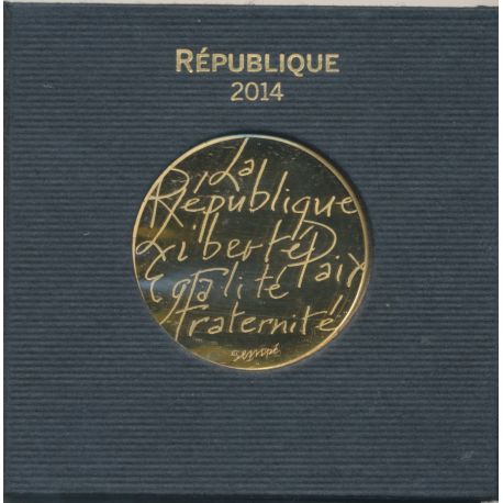 500 Euro Or - 2014 - République