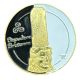 Medaille - Bigoudène bretonne et sonneur Breton - en couleur