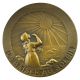 Médaille - Le baiser au soleil - défense contre la tuberculose - bronze 49mm - avec boite