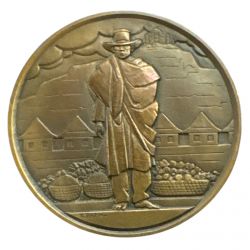 Médaille - Madagascar - Devise de Tananarive - bronze 67,5mm - TTB+