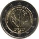 2 Euro Belgique 2020 - Année internationale de la santé des plantes - sans coincard