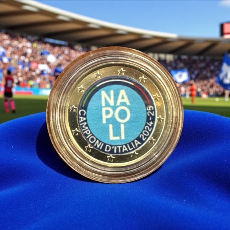 2 Euro couleur - Naples Champion d'Italie