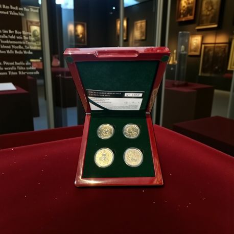 Luxembourg - Coffret 4 Pièces 2 Euro 2025 - Polissage inversé - 2.500 ex