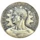 Médaille - Société industrielle de l'Aisne - 1957 - Sucrerie de Marle - bronze argenté - 59mm - TTB+