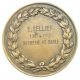 Médaille - Société industrielle de l'Aisne - 1937-52 - Sucrerie de Marle - bronze - 58mm - TTB+