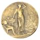 Médaille - Centenaire de l'académie de médecine - 1820-1920 - Paul Richer - bronze - 68mm 
