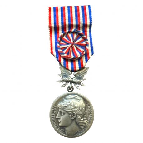 Médaille - Postes et Télégraphes - argent - ordonnance
