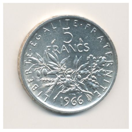 5 Francs Semeuse - 1966