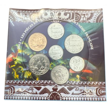 Coffret Brillant Universel - Polynésie Française - 2002
