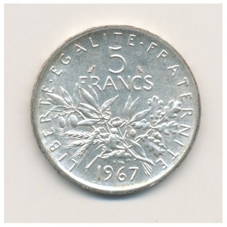 5 Francs Semeuse - 1967