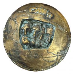 Médaille - chambre de métier - Charente-maritime - bronze - 70mm