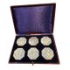 Coffret Nationale vie - Avec 6 Jetons Assurance - en argent 