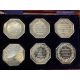Coffret Nationale vie - Avec 6 Jetons Assurance - en argent 