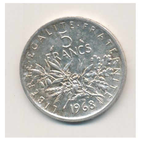 5 Francs Semeuse - 1968
