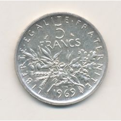 5 Francs Semeuse - 1969