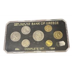 Grèce - Coffret 7 pièces - 1984