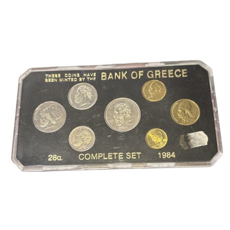 Grèce - Coffret 7 pièces - 1984