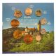 République Tchèque - Coffret 9 monnaies - 2002 - FDC