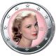 2 Euro couleur - Grace Kelly - Princesse de monaco