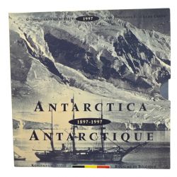 Belgique - Coffret BU 1997 - Antarctique - 10 monnaies + 1 médaille