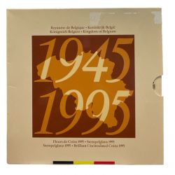 Belgique - Coffret BU 1995 - 10 monnaies + 1 médaille