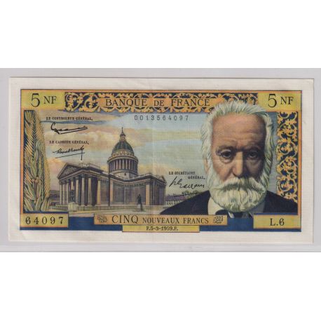 5NF Victor Hugo - 5.03.1959 - TTB+