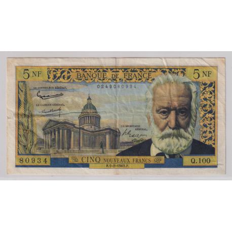 5NF Victor Hugo - 7.02.1963 - TTB
